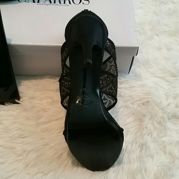 Caparros Date Night Black Heels - Picture 5 of 5